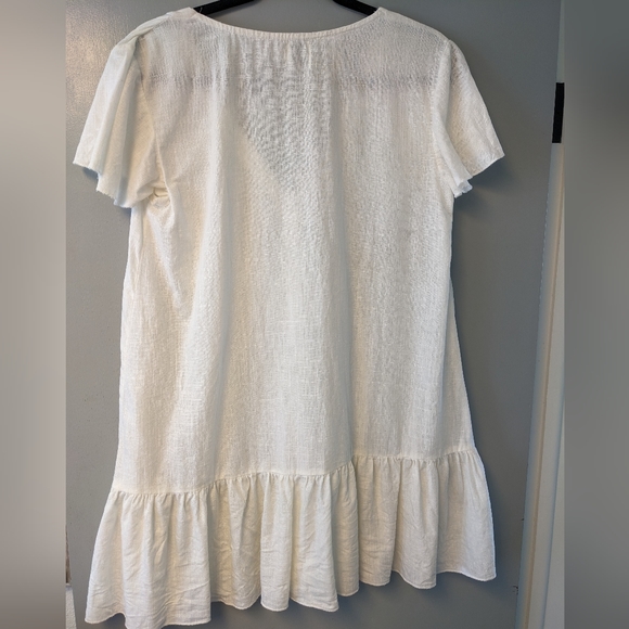 Princess Polly Linen Babydoll Dress - Picture 3 of 8